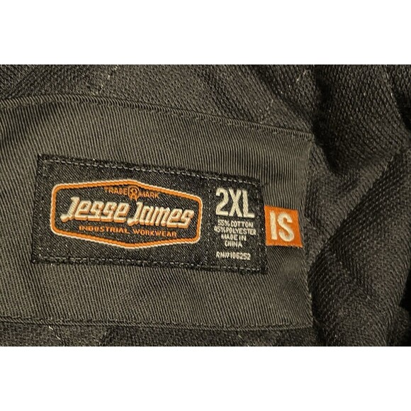 Jesse James Industrial Workwear Men’s Lined Hooded Insulated DarkGrey Jacket 2XL - Picture 8 of 13